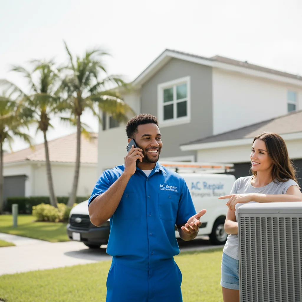 AC Repair Pompano Beach customer support in Morning View